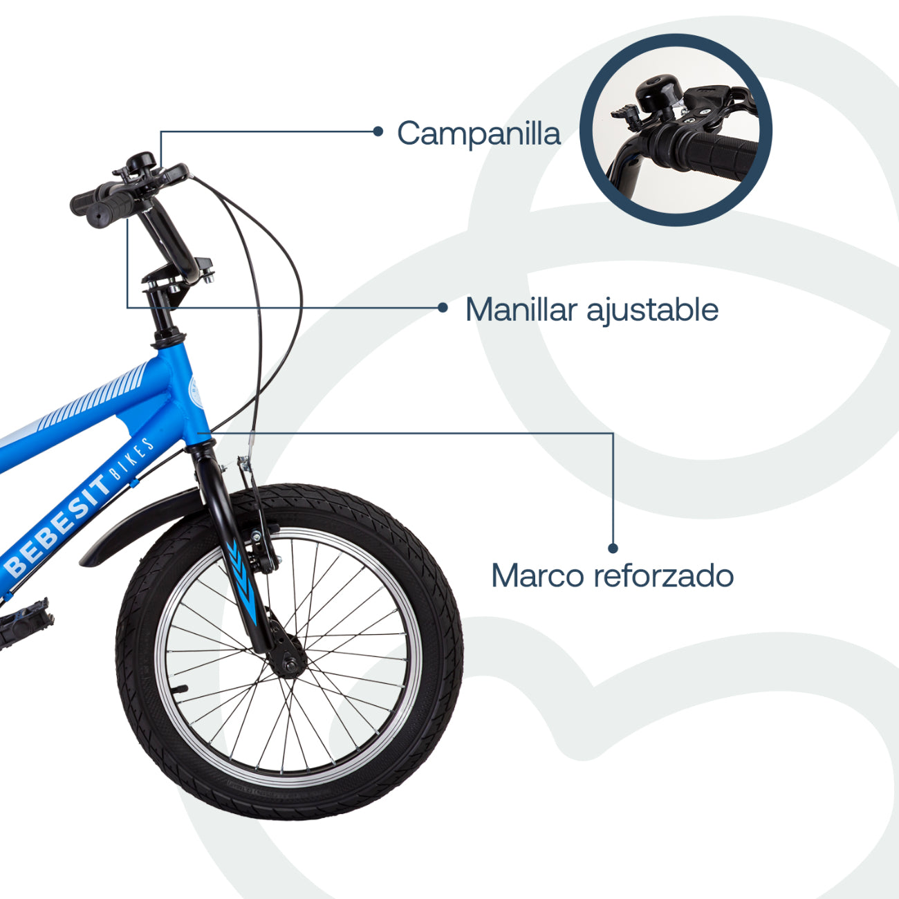 Bicicleta Infantil Canyon - Aro 16 - Azul | Bebesit