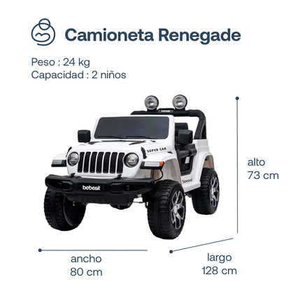 Camioneta Renegade - Blanca