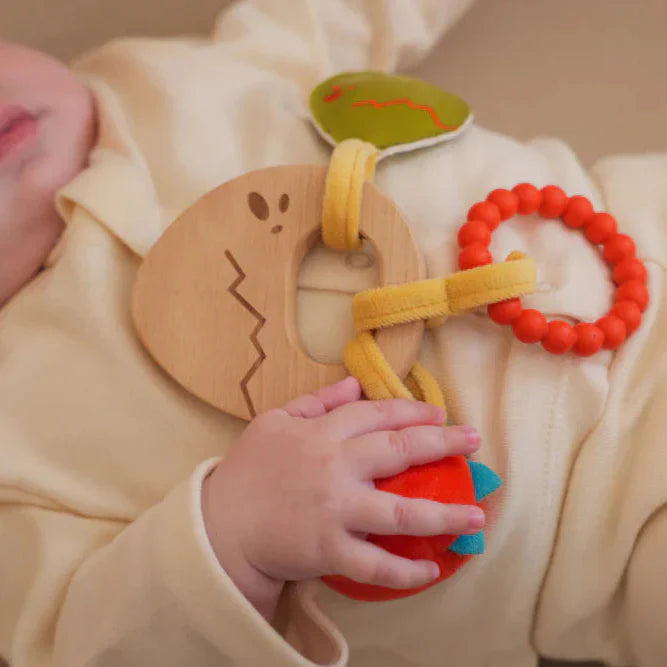 Sonajero de Madera - Dino | Little Big Friends