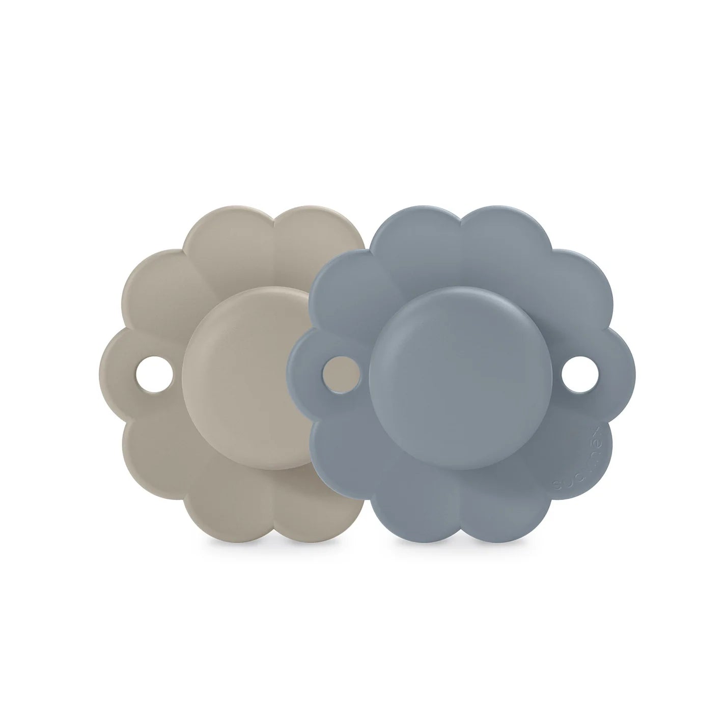 Pack de 2 Chupetes Wonder - Tetina Fisiológica Sx Pro - Grey Clouds y Lake