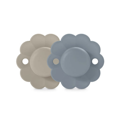 Pack de 2 Chupetes Wonder - Tetina Fisiológica Sx Pro - Grey Clouds y Lake