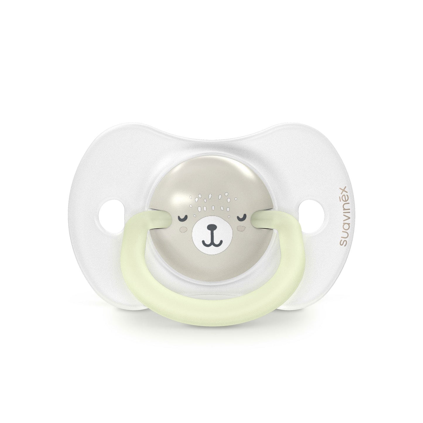 Pack de 2 Chupetes Fisiológicos Nocturnos Wild - Gris | Suavinex