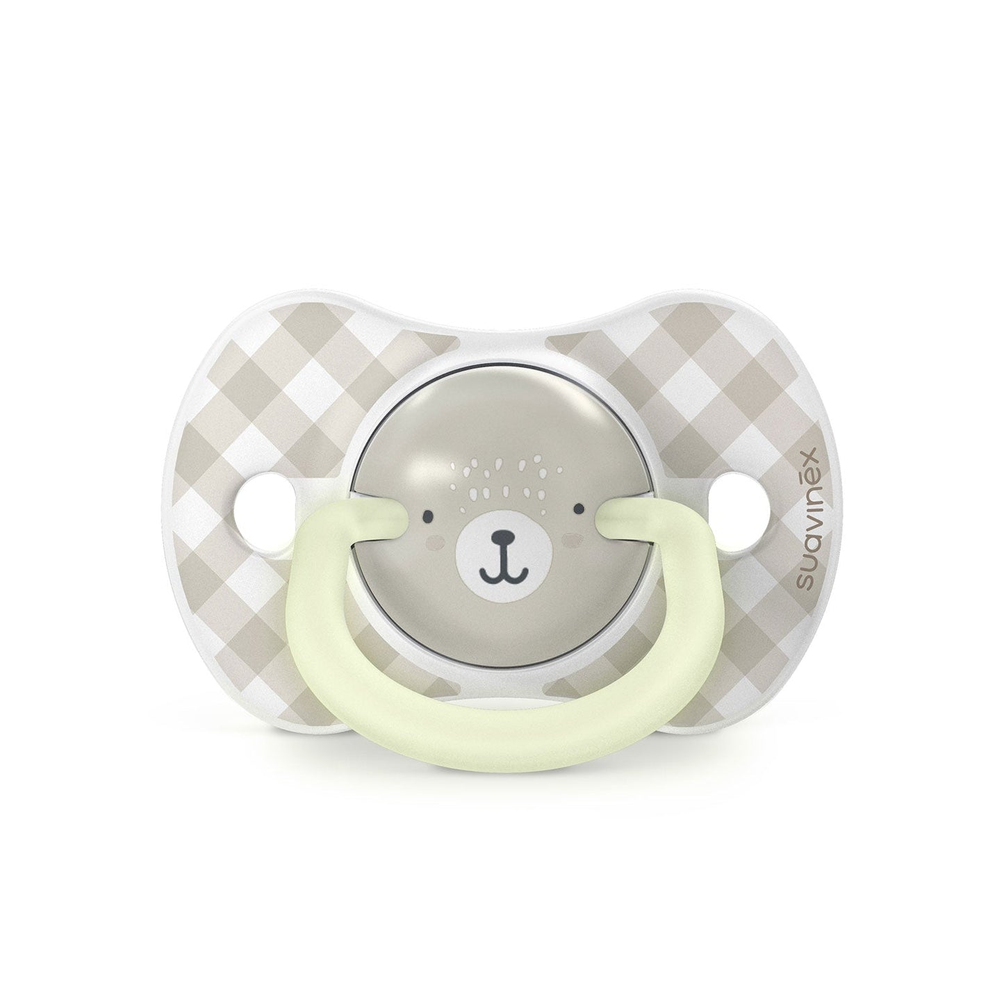 Pack de 2 Chupetes Fisiológicos Nocturnos Wild - Gris | Suavinex