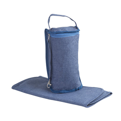 Bolso Maternal - Azul Melange | Bebesit