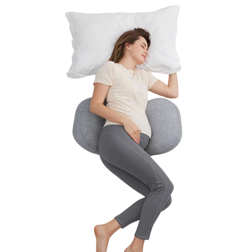 Almohada de Embarazo con Apoyo Lateral | MomCozy