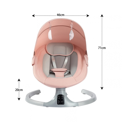 Silla Nido Bouncer BabySwing Smart - Rosado | Bebesit