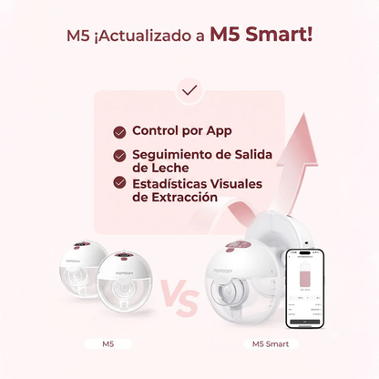 Extractor de Leche Materna Doble M5 Smart | MomCozy