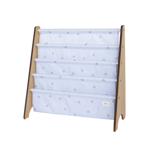 Recycled Fabric Bookcase - Blueberry Mist