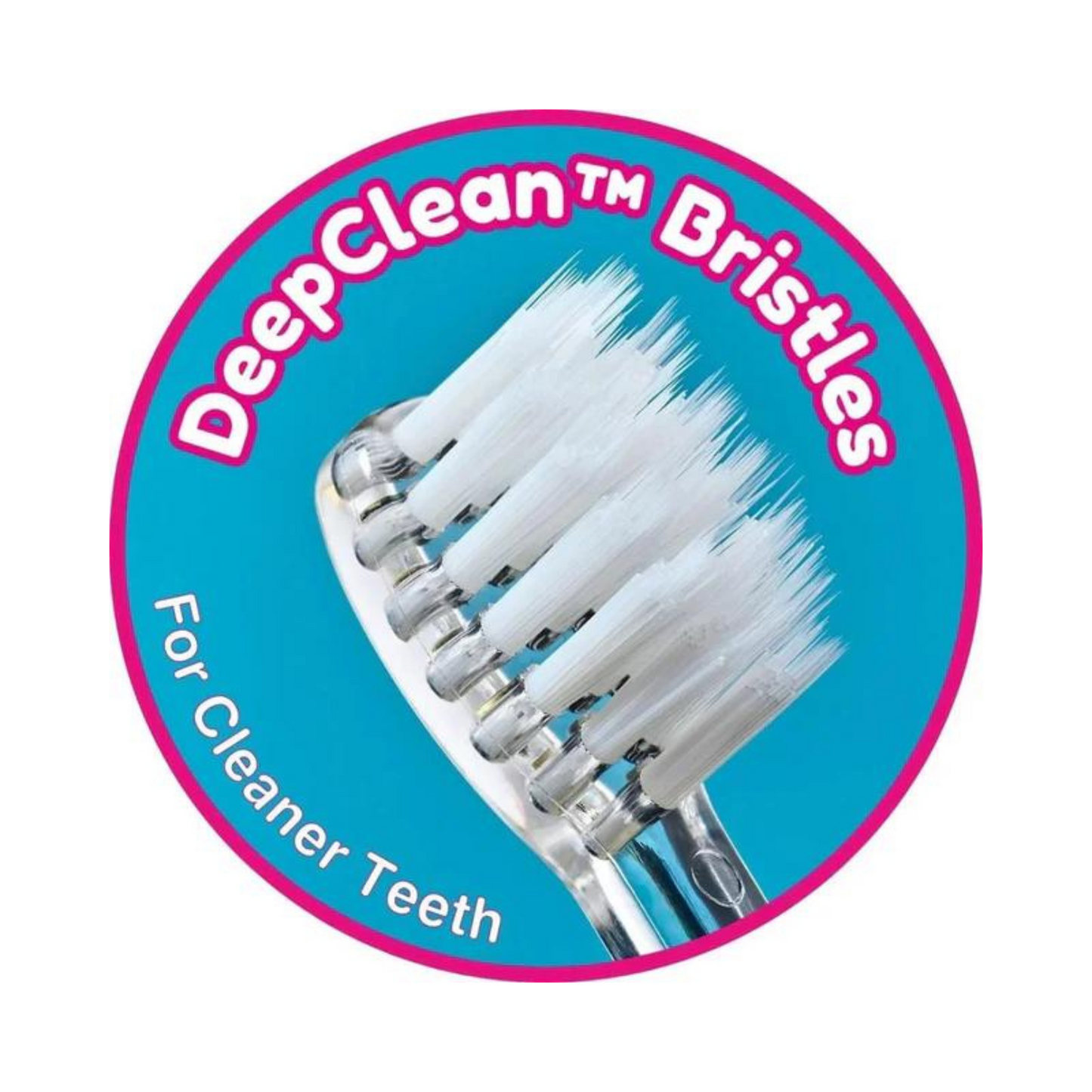 Pack de 2 Cabezales de Repuesto para Cepillo de Dientes Eléctrico Brush-Baby