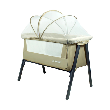 Cuna Colecho Easy LX con Mosquitero - Beige | Bebesit