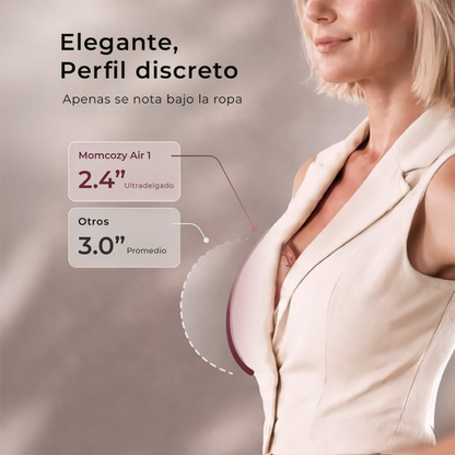 Extractor de Leche Materna Doble Air 1 Ultra Slim | MomCozy
