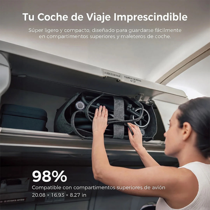 Coche de Paseo TuckGo - Black | MomCozy