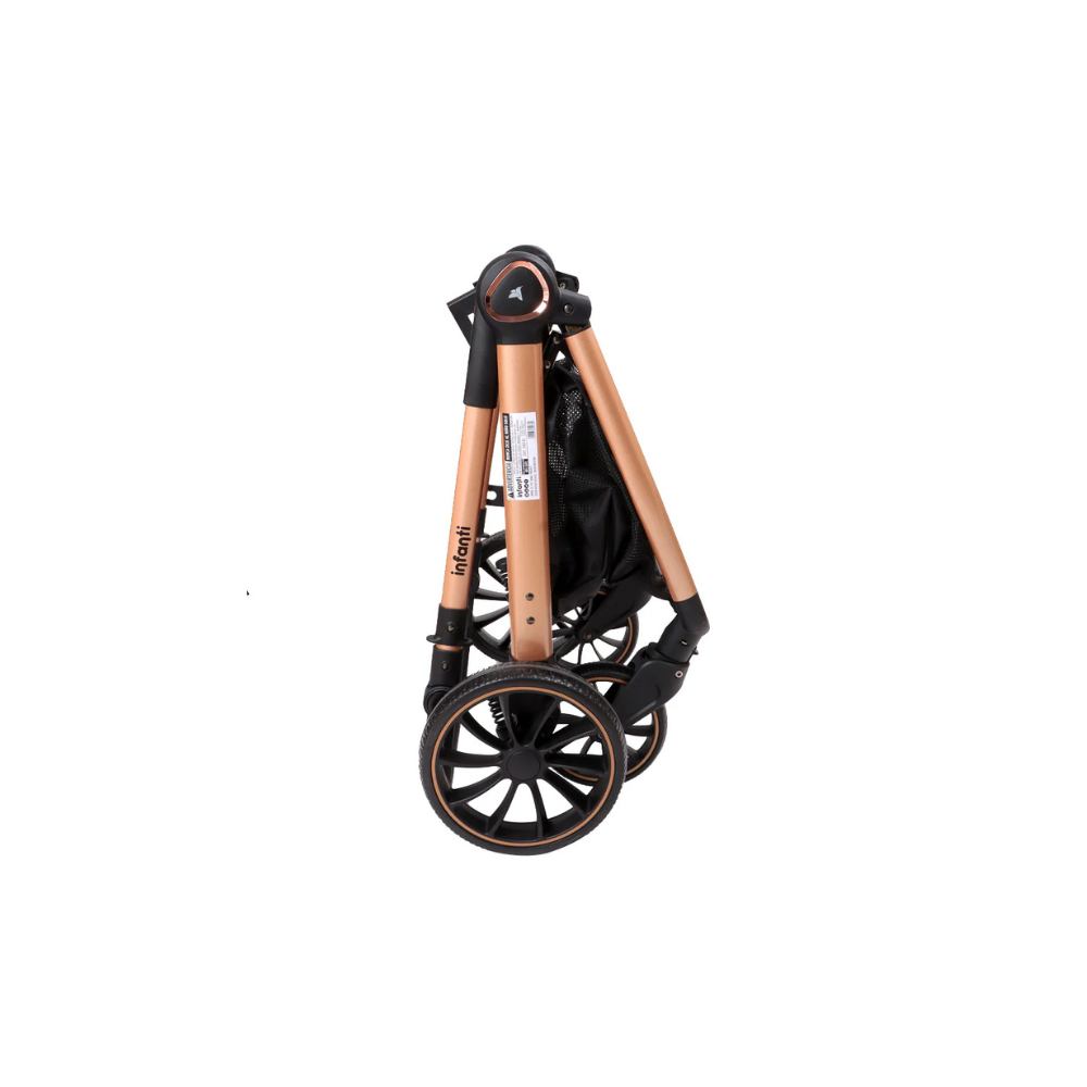 Coches Travel System Romanzo X1-D - Black | Infant