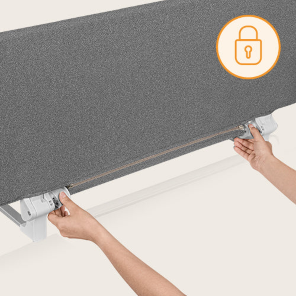 Baranda para Cama Lora XL - Grey Stone | Lionelo