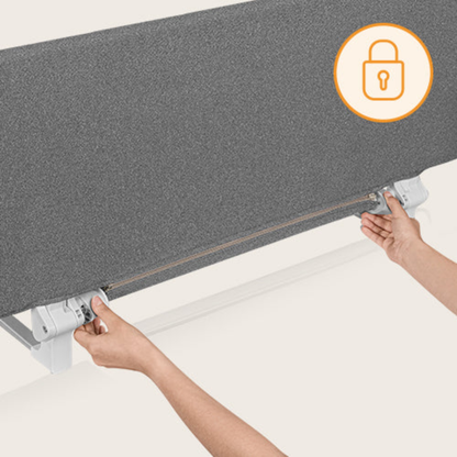Baranda para Cama Lora XL - Grey Stone | Lionelo