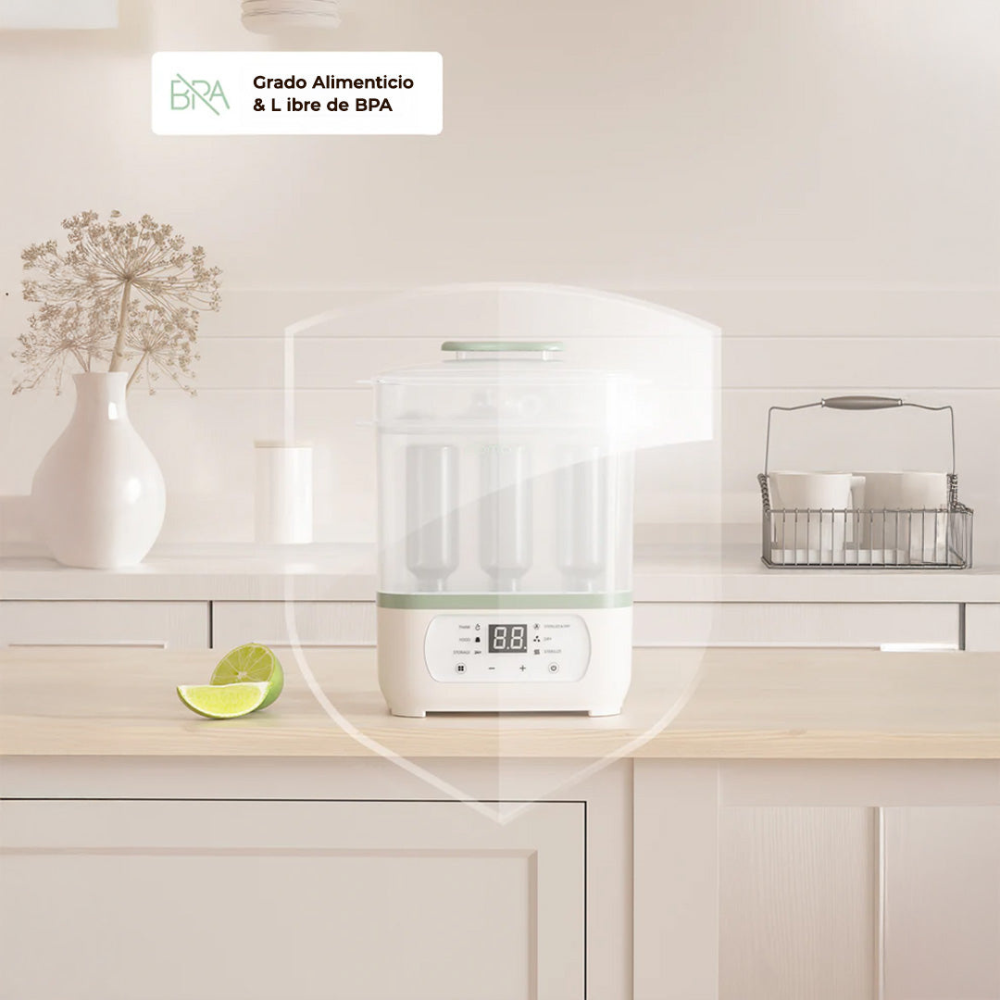 Esterilizador y Secador de Biberones 8 en 1 | MomCozy