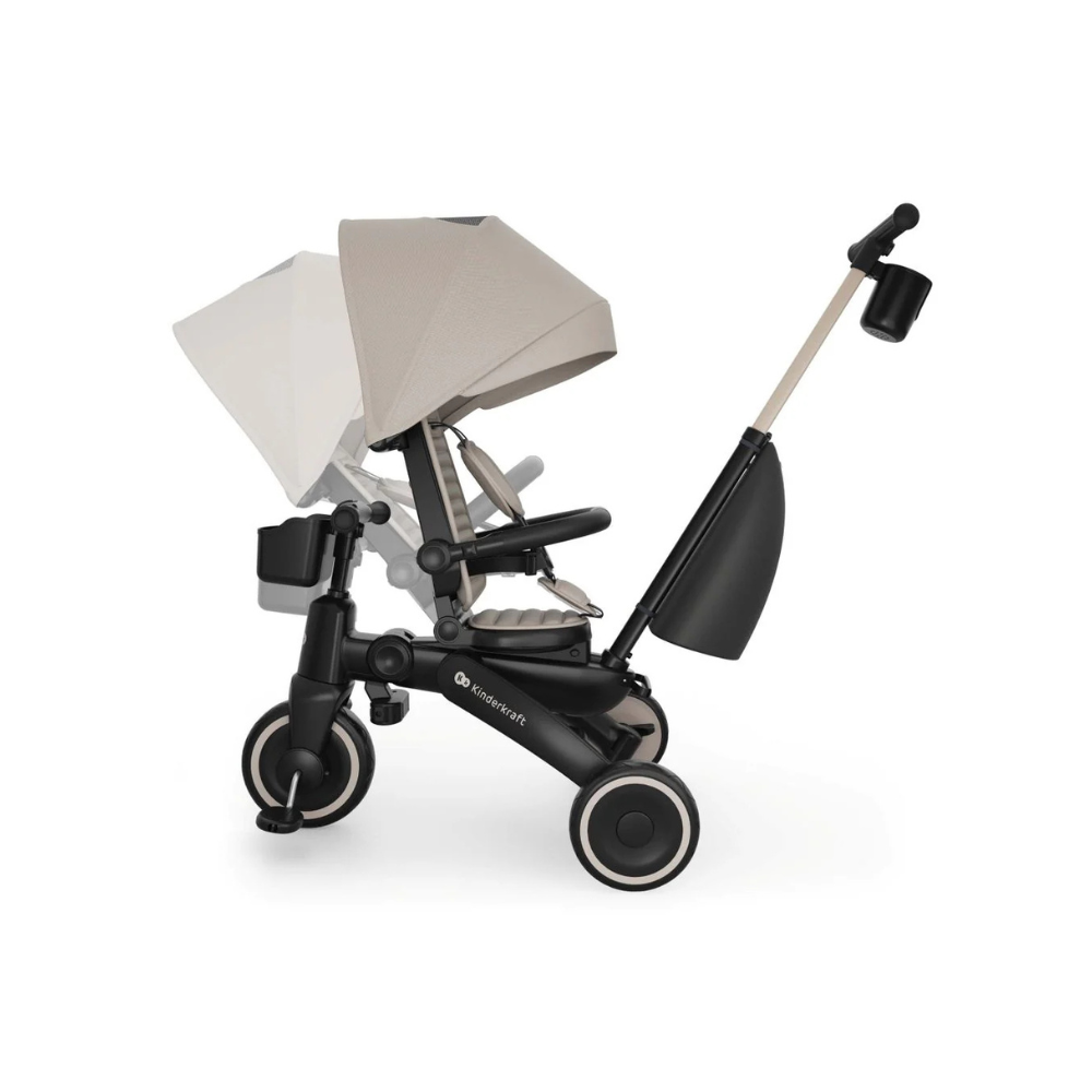 Triciclo Multifuncional 6 en 1  Jazz 3 - Beige | Kinderkraft