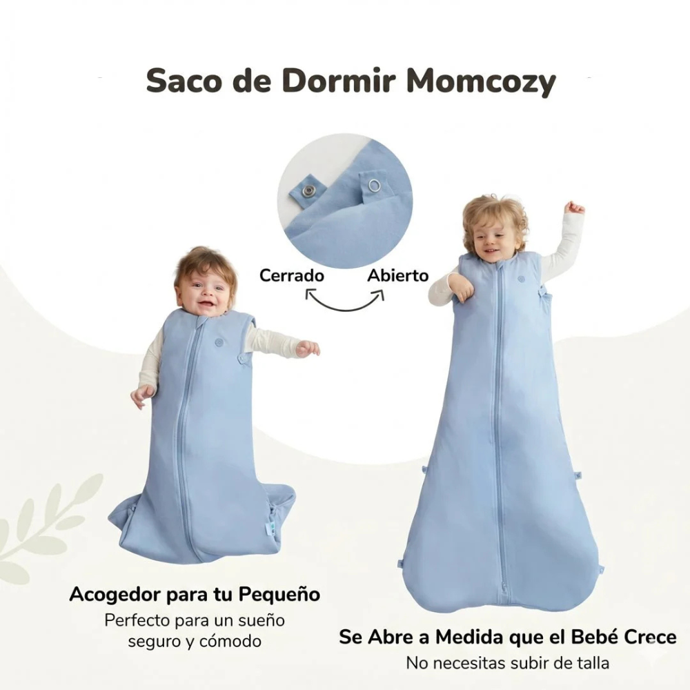 Saco de Dormir para Bebé TOG 1.5 - Blue | MomCozy