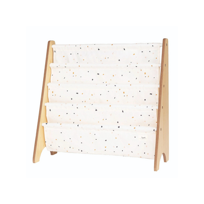 Librero De Tela Reciclada - Terrazzo Beige