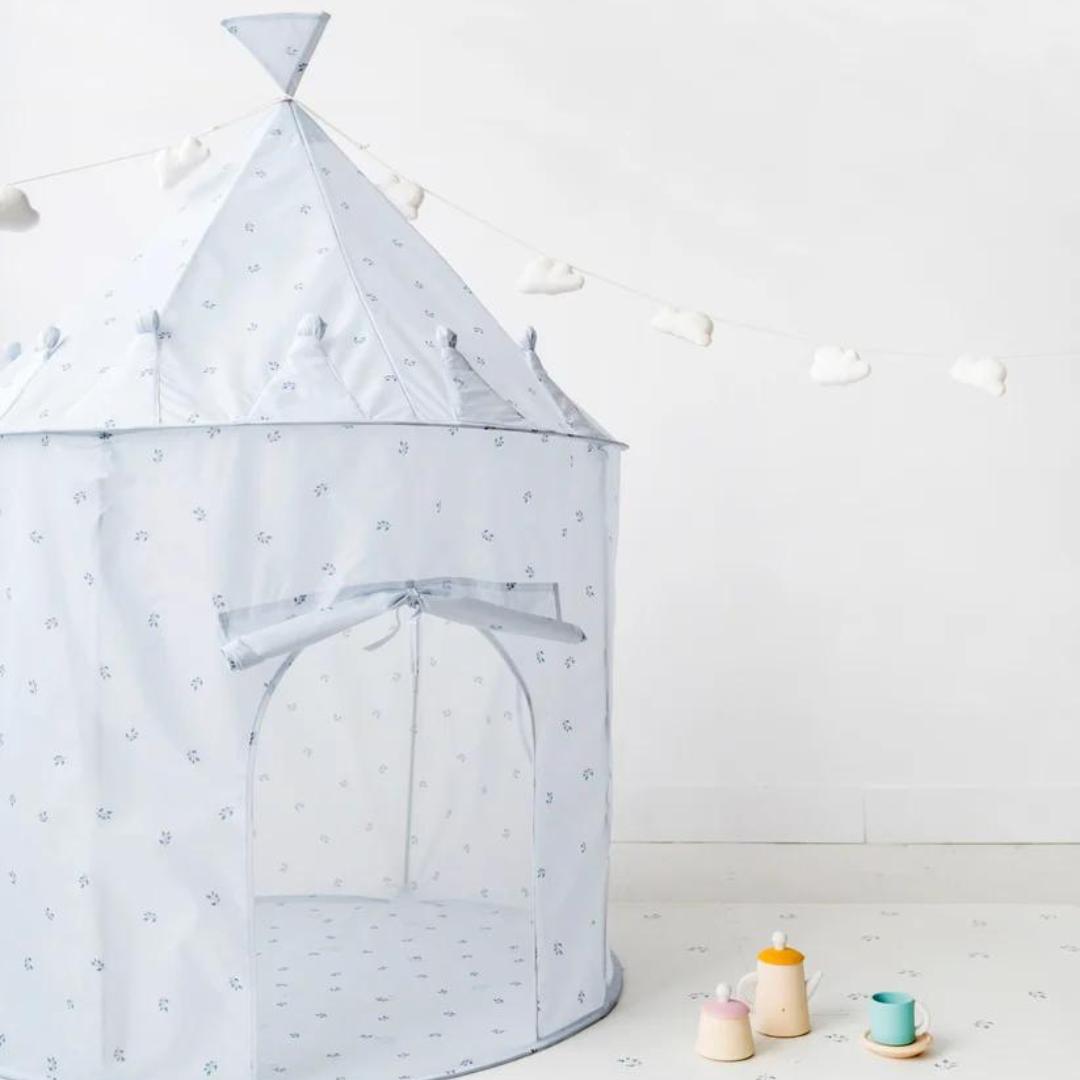 Recycled Fabric Play Tent - Blueberry Mist