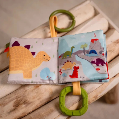 Libro de Tela para Bebé - Dinosaurio | Little Big Friends