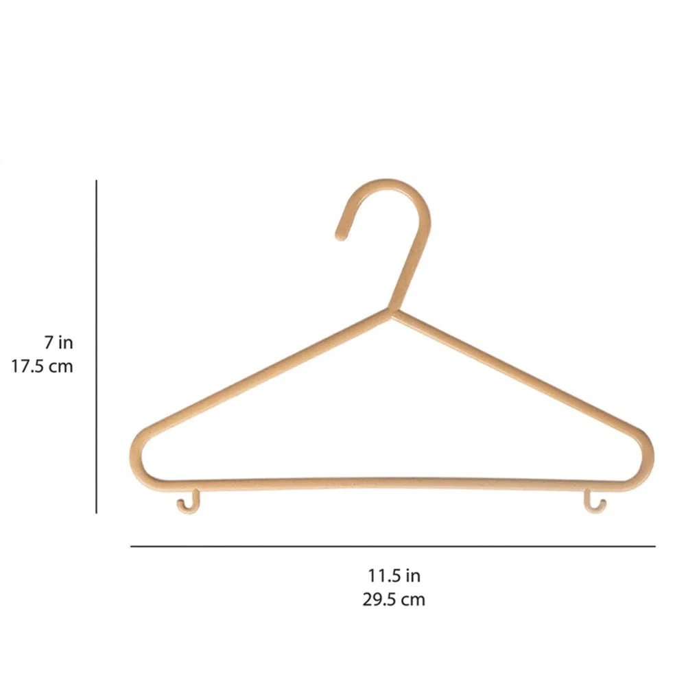 Set de 30 Colgadores Ecológicos para Ropa de Bebés y Niños - Caramelo | 3 Sprouts