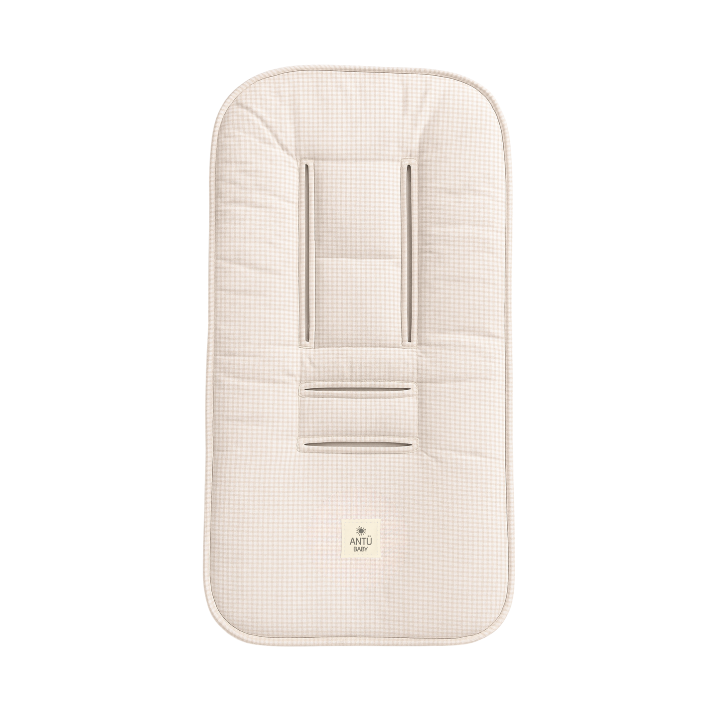 Cubre Coche - Vichy Beige Chico | Antü Baby
