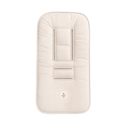 Cubre Coche - Vichy Beige Chico | Antü Baby