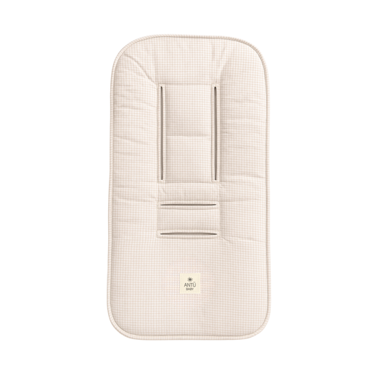 Cubre Coche - Vichy Beige Chico | Antü Baby