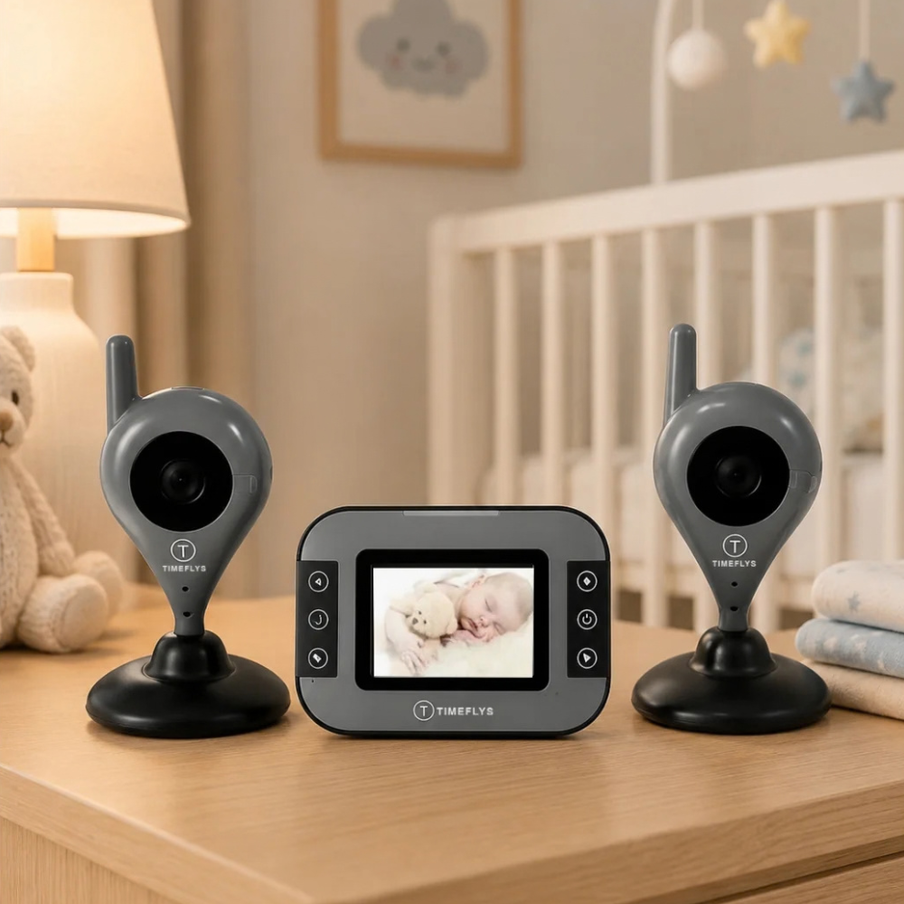 Monitor Bebé Audio y Video con Visión Nocturna | Bebesit
