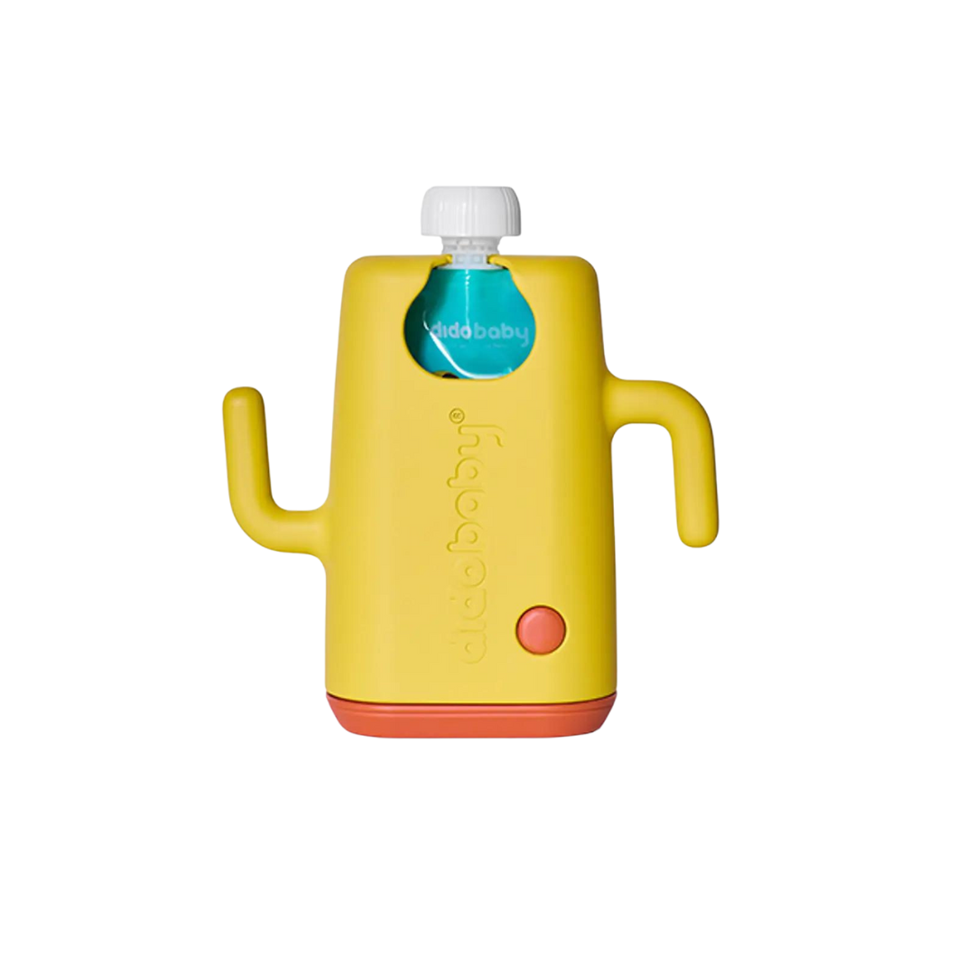 Pouches and Juice Box Holder - Yellow