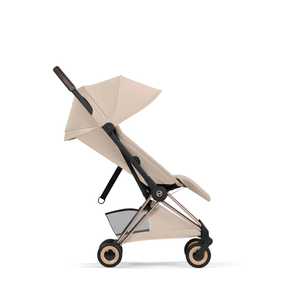 Coche de Paseo Coya Style Collection - Rosegold Cozy Beige | CYBEX