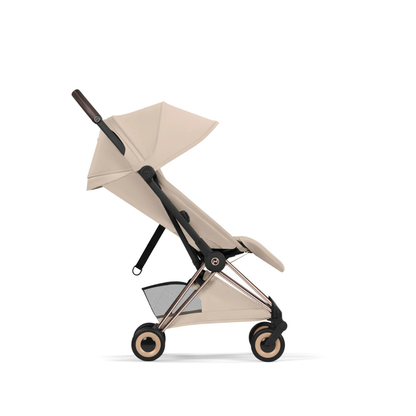 Coche de Paseo Coya Style Collection - Rosegold Cozy Beige | CYBEX