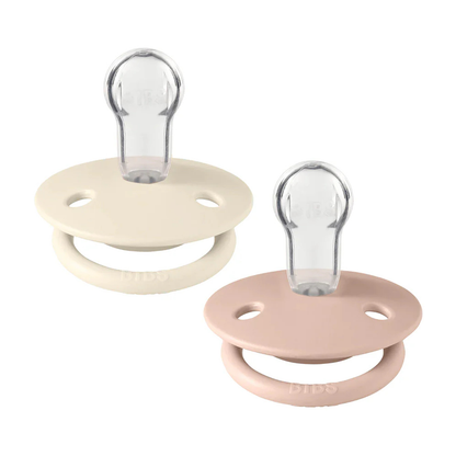 Pack de 2 Chupetes - Ivory & Blush | BIBS
