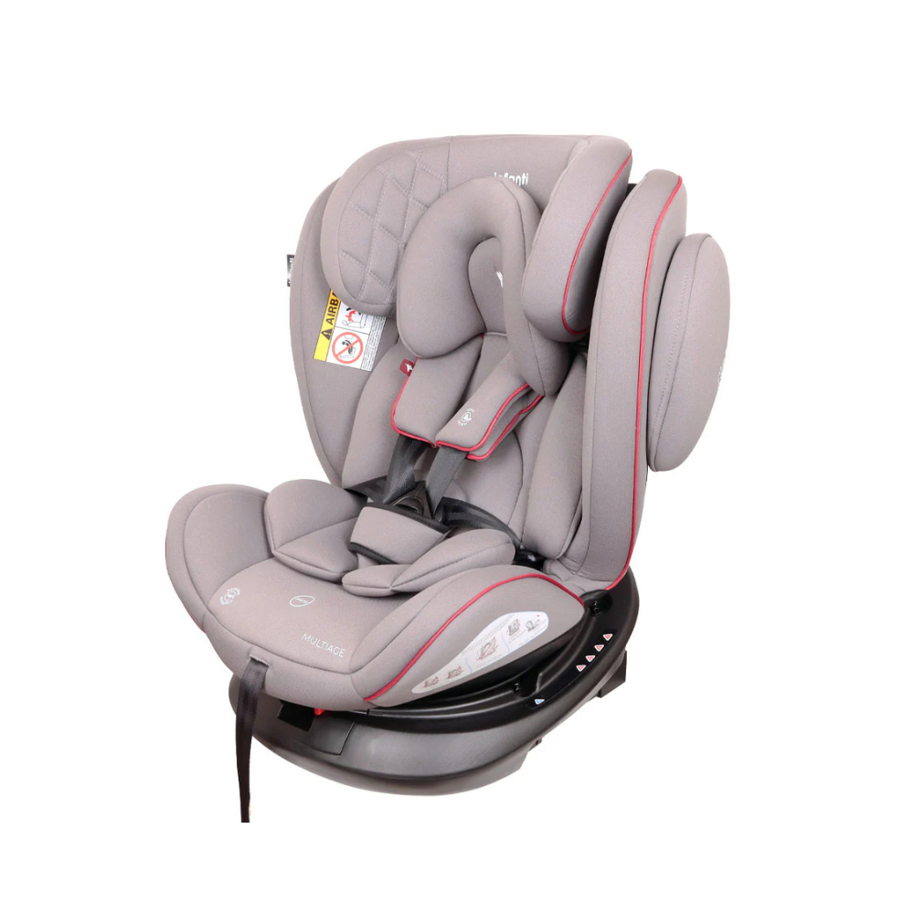 Silla de Auto Convertible Multiage 360° - Gray | Infanti