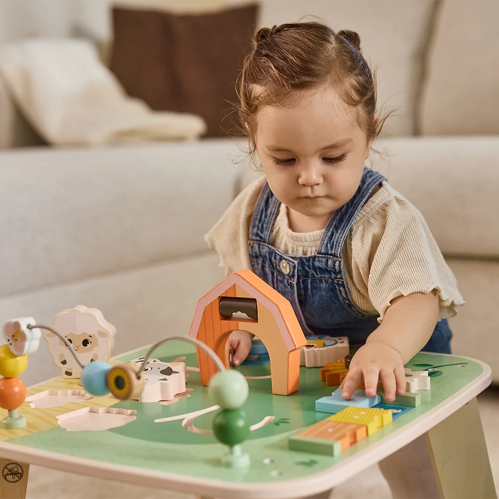 Mesa de Actividades de Madera - Farmers Fun Day | Tiny Love