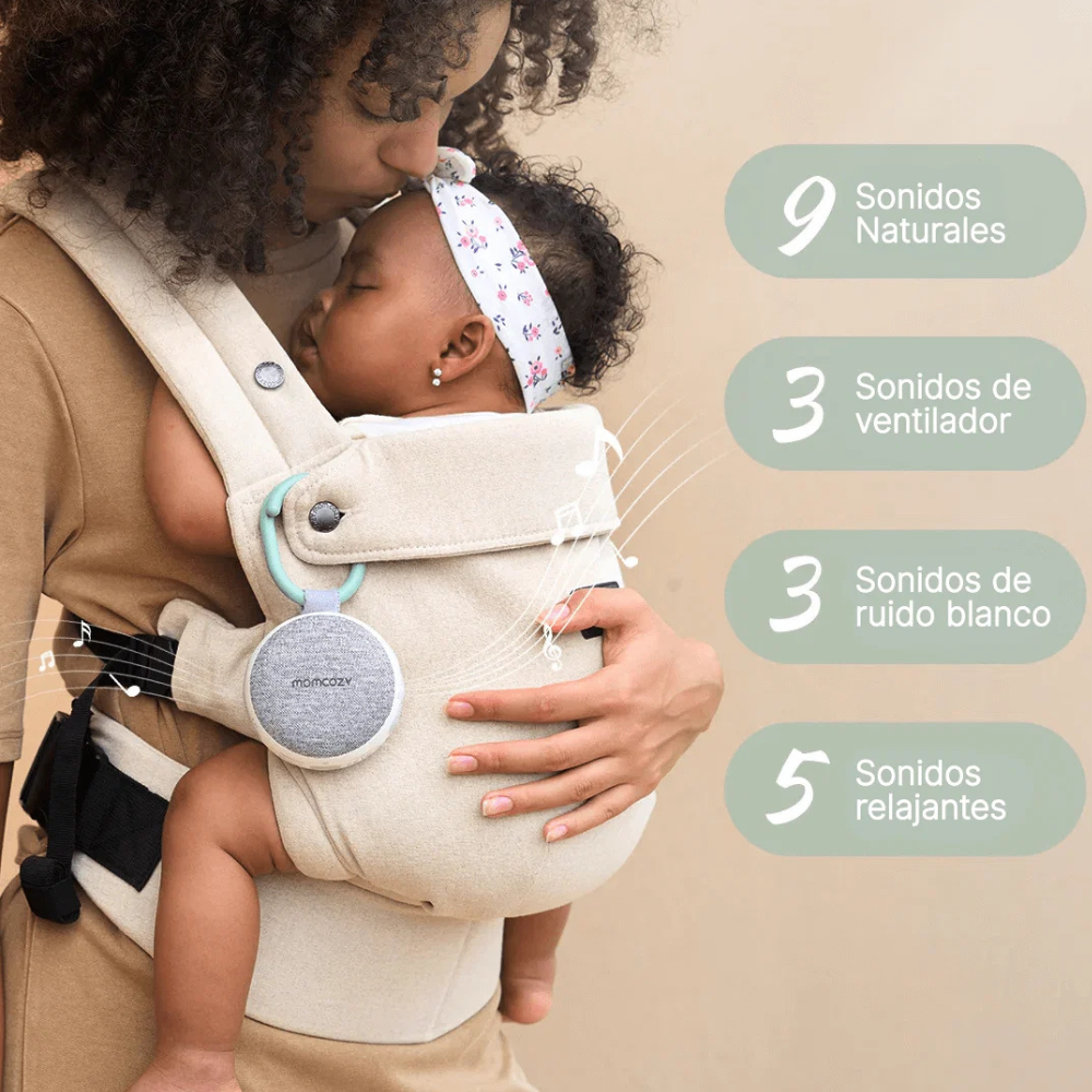 Ruido Blanco Portátil para Coche de Bebé | MomCozy