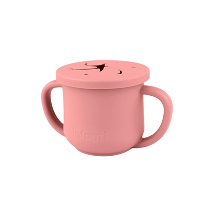 Vaso 2 En 1 Con Asas - Rojo | Infanti
