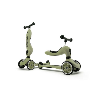 Highwaykick 1 2-in-1 Scooter - Steel