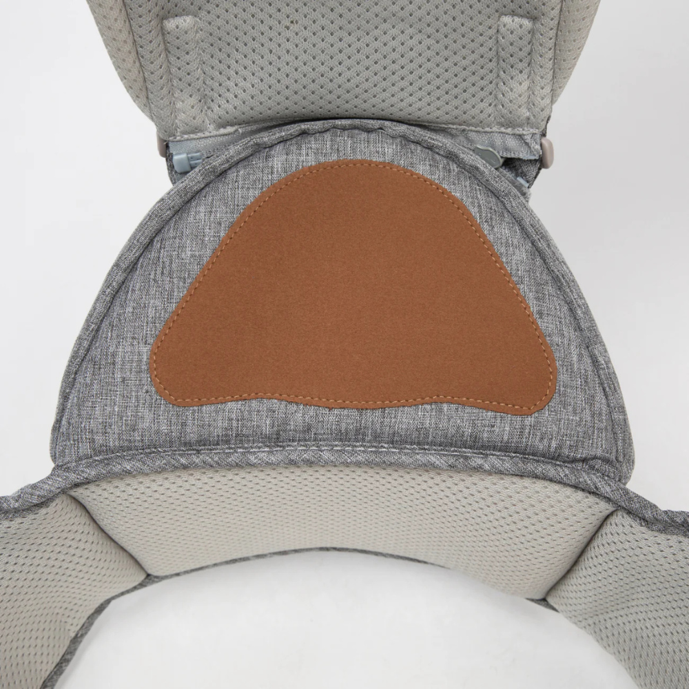 Portabebés Ergonómico Hip Seat con Asiento para Cadera - Gris | Bebesit