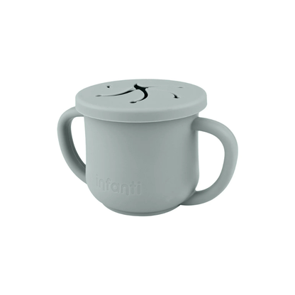 Vaso 2 En 1 Con Asas - Azul | Infanti