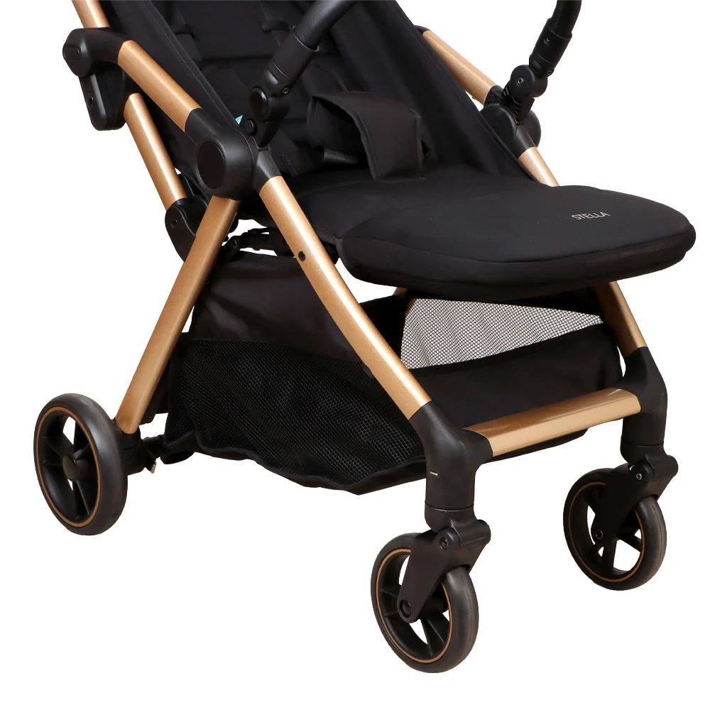 Coche Paseo Stella Plus - Gold/Black | Infanti