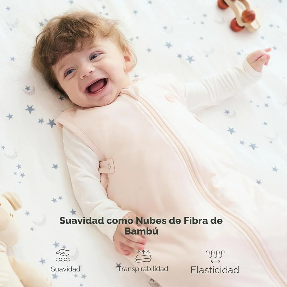 Saco de Dormir para Bebé TOG 1.5 - Rosa | MomCozy