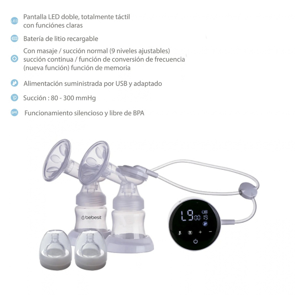 Extractor de Leche MFM 8019 | Bebesit