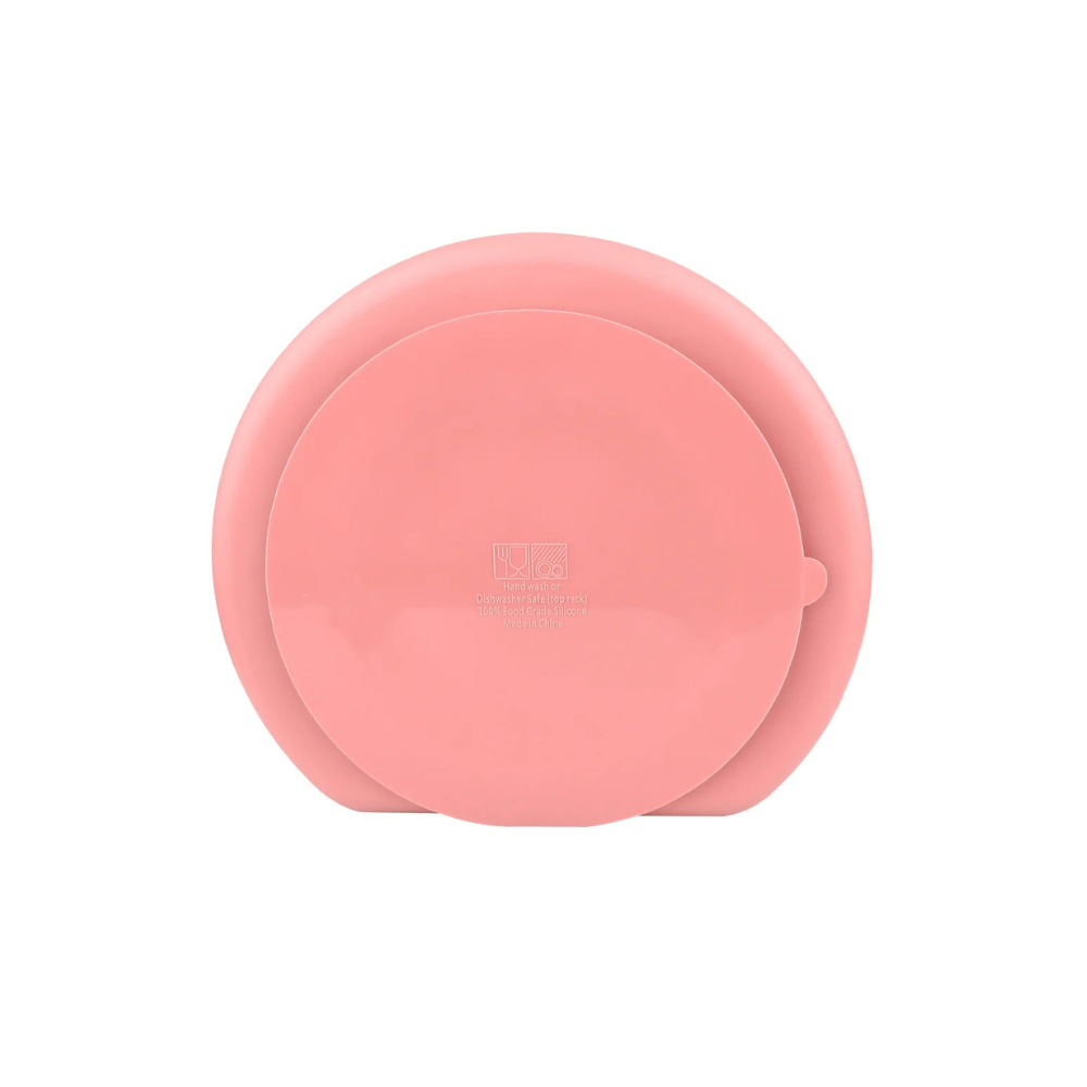 Plato de Silicona con Divisiones - Rojo | Infanti