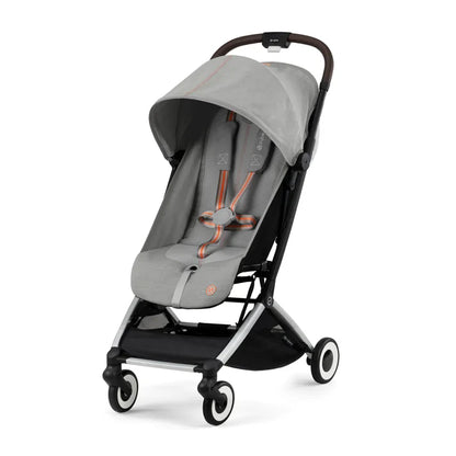 Travel System: Orfeo Stroller + Aton G Nest Chair + G Base - Lava Grey 