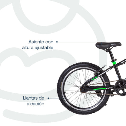 Bicicleta Infantil  Kyson - Aro 20 - Verde | Bebesit