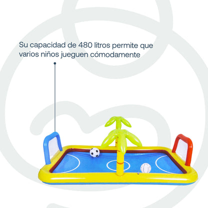 Piscina Centro de Juegos Futbol Voley Multicancha Be Splash | Bebesit