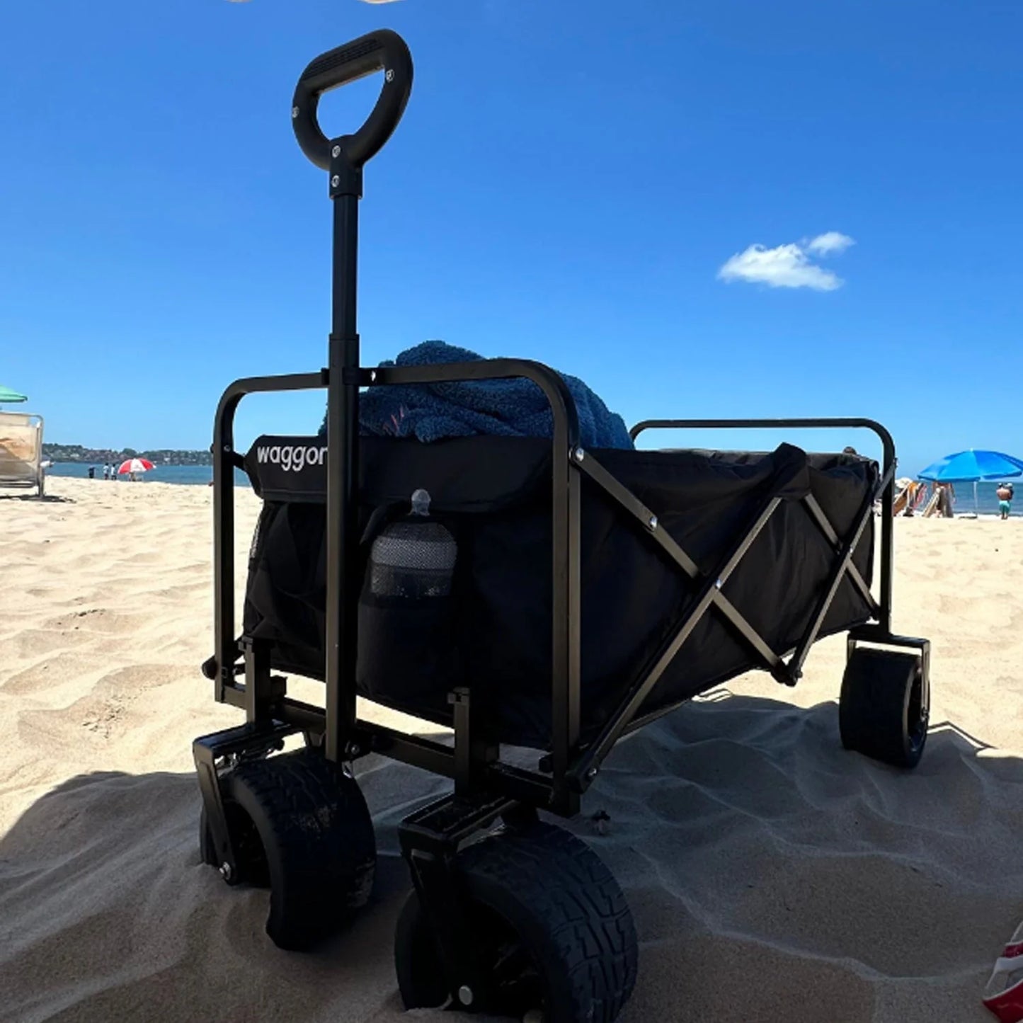 Carro de Arrastre Wagon - Negro