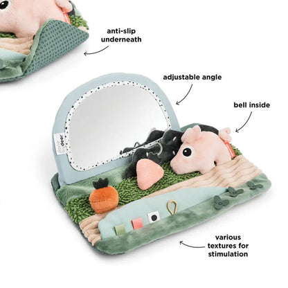 Espejo Sensorial para Tummy Time - Tiny Farm | Done by deer